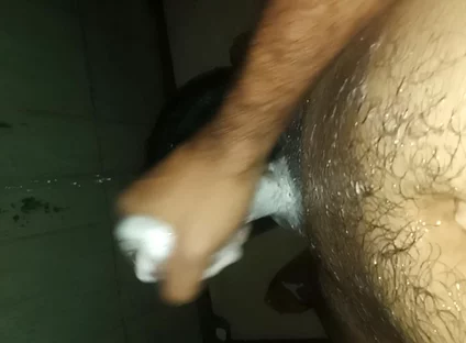 Man in the Shower Licks His Shoulder and Suddenly Feels Like Masturbating