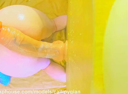 Mega Dildo Rips My Asshole Apart and Analgasm
