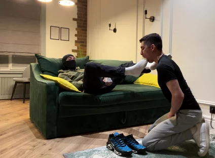 Hot Gay Sex with Sneakers and Dirty Socks