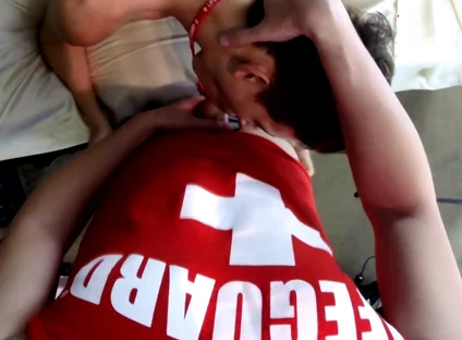 Bareback Lifeguard Twinks