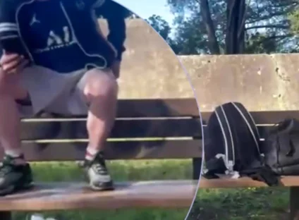 Amateur Boy Lost a Bet and Had to Expose and Touch His Cock in a Park