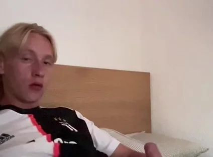 Soccer Bro Horny Masturbating