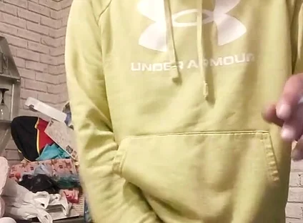 Smoking and Playing with My Big Dick