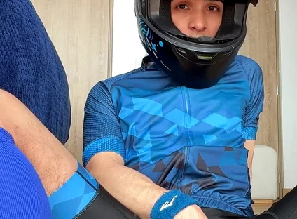 Suit Bike and Cum