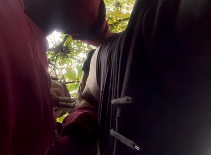 Sucking My Classmate’s Dick on Campus