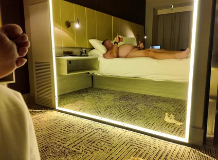 A Nice Jerking Session in Las Vegas