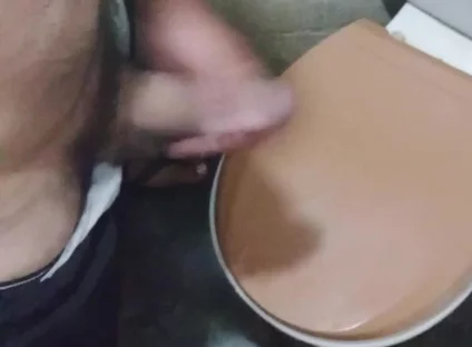Cum in Bathroon