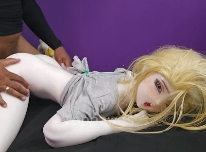 Sexy Doggystyle of Android 18 Dbz Sex Doll