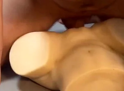 Don't Do This Unless You Want to Be Horny Like Me When Fucking a Realistic Doll Mary Who Has a Super Tight Pussy Until Huge Cum