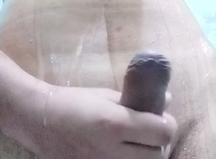 Jerking While Bathing