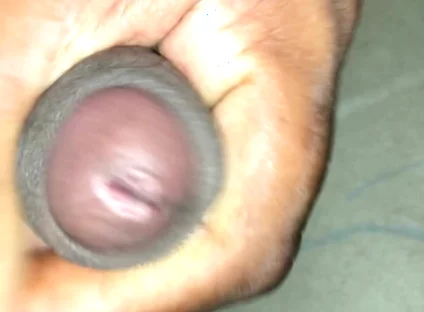 Masturbating