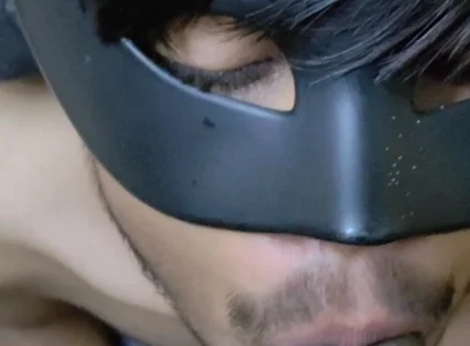 Cute Indian Twink Don't Know How to Give Blowjob but Know How Tho Swallow My Cum