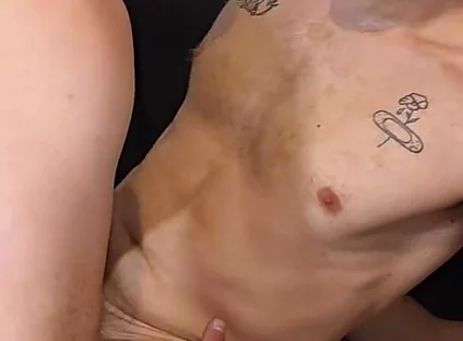 Double Stuffing Italian Bottom Raw Hung Cock Threesome Part 2