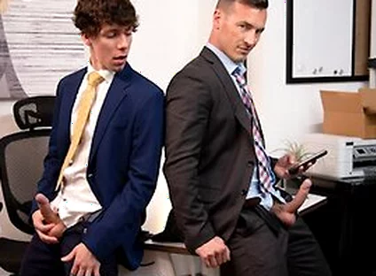 Derek Kage Fucks Coworker Cristiano After Caught Jerking Off - Spanish Subtitles