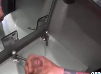Masturbating Inside the Bus Bathroom