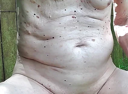 Close up Outdoor Anal and Sounding Cum