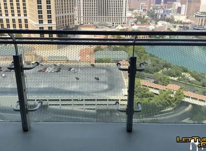 Public Balcony Fuck Juven Fucks Bareback