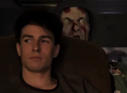 Twink Is Surprised by a Perverted Masked Man on Halloween