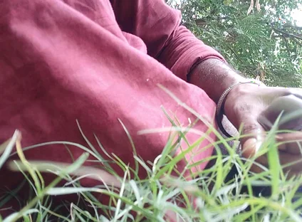 While Walking Around the Field, He Started Punching Loudly
