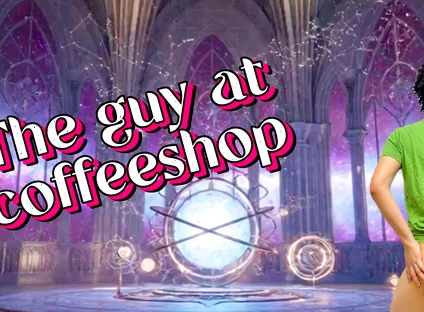 Seeing a Guy Is a Coffee Shop with Hard Cock and Offered Him a Blowjob