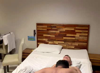 Nervous 18yo Asian Twink's First Hot Gay Sex