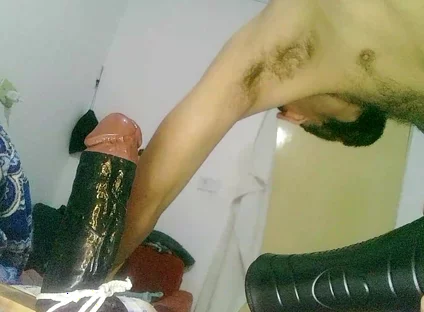 Hairy Naughty Showing off