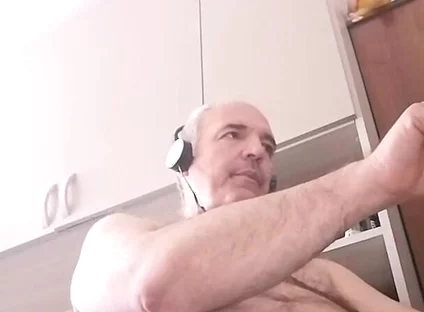 I Jerk My Cock Hard Enjoying Like a Pig While Watching a Porn Movie!