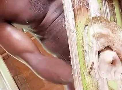 Very Tight Rope Hole Slut Man Fucked