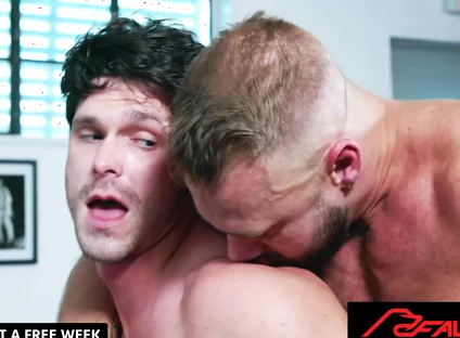 Takes Brogans Pierced Cock Raw Then Fills His Ass - Devin Franco