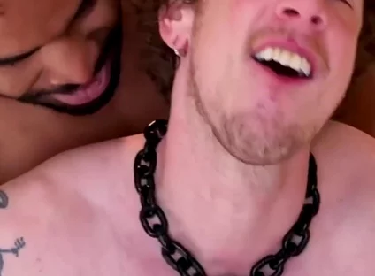 Gooning Out on Stepdaddy's Dick