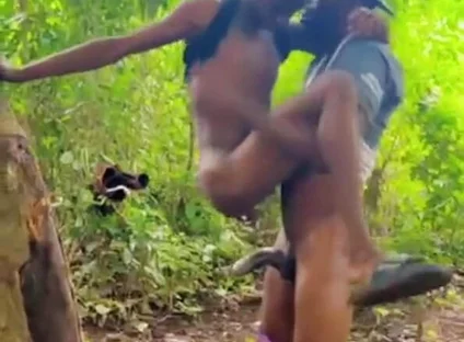 Caught My Step Brother Fucking My Lil Brother Inside Bush
