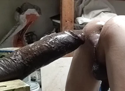 Always Against a Huge Dildo