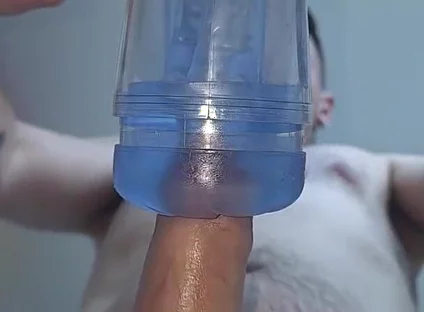 I Need Someone to Sniff My Musky Butt and Play with My Hole While I Fuck My Fleshlight