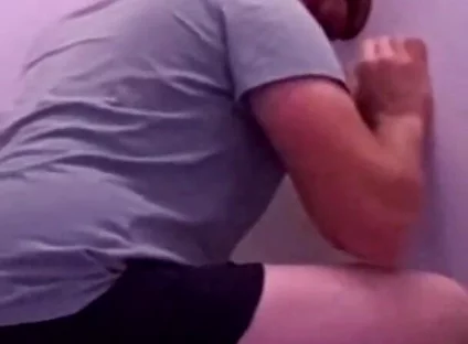 Straight Man Blows My Cock at Gloryhole