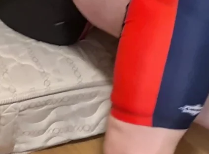 Silver Stepdaddy Boxer Vs. Gouine Wrestler - Singlet Wrestling Challenge