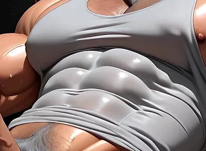 This God Tier Muscle Stepdaddy Spreading Precum Will Drive You Wild