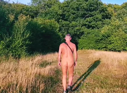 Naked Outdoor Walking