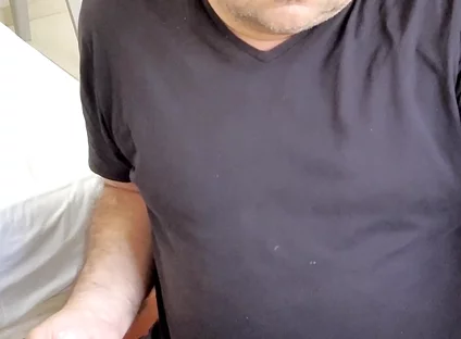 Playing with My Ultra Sensitive Cock as I Watch Next Door Neighbour, Hoping She Catches Me in the Act