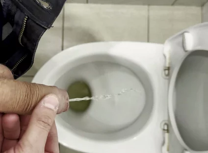 I Sucked a Piss-stained Dick Because I Decided to Jump the Line at a Public Restroom. Extreme.