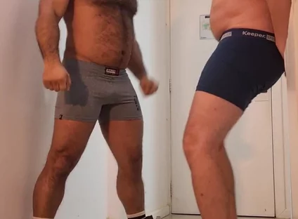 Naughtybearbr - Heavyweight Body Shot Challenge