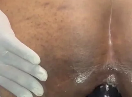Big Black Dildo Destroy My Ass