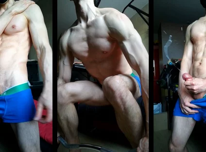 A Quick Warm-up Before the Main Workout - Massive Cumshot
