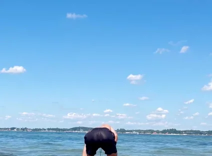 My Butt at the Beach