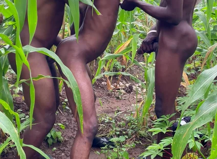 How I Had Sex with This Thuggish Guy with Huge Long Dick Inside a Corn Farm Land
