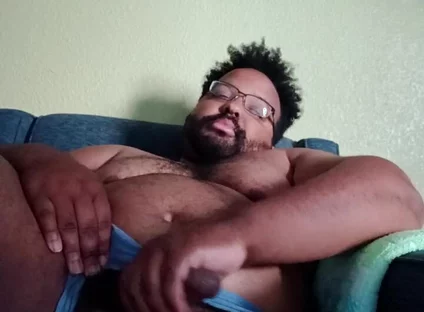 Big Stepdaddy Nuts in a Hotel Room