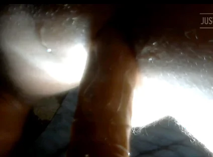 Close up Rotating Dildo