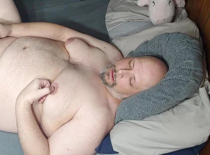 Chubby Guy Jerk and Cum
