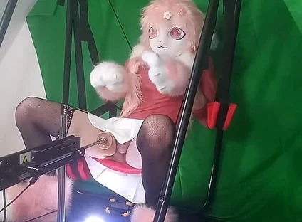 Dildo in My Furry Ass 1