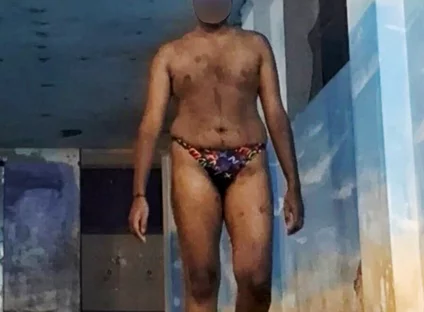 Nude Indian Mallu in Swimming Pool