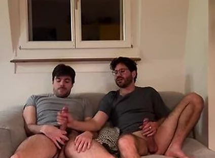 My Straight Jerk Buddy Touched My Cock For The First Time